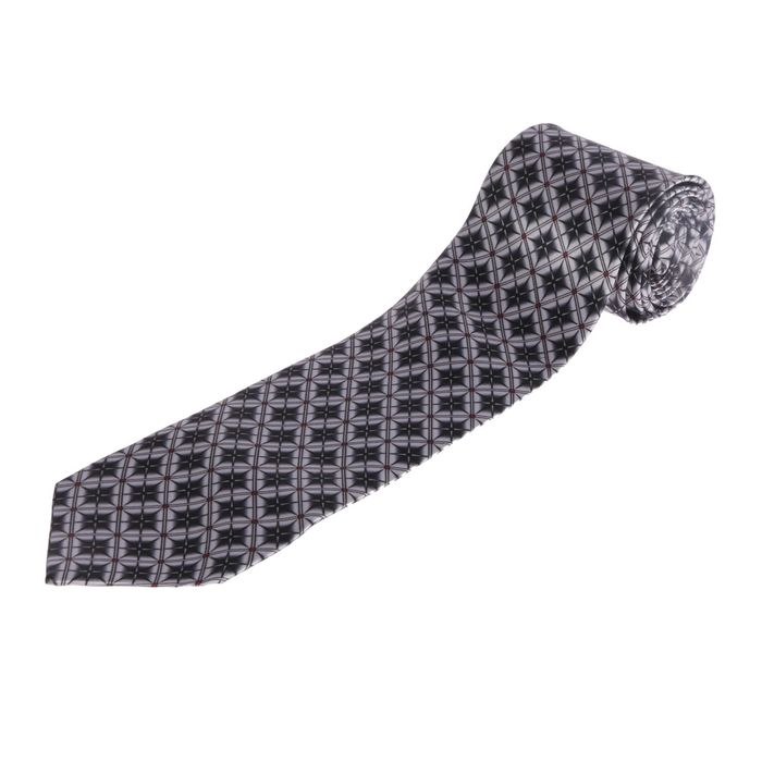 Галстук в металлическом тубусе "Моему герою"