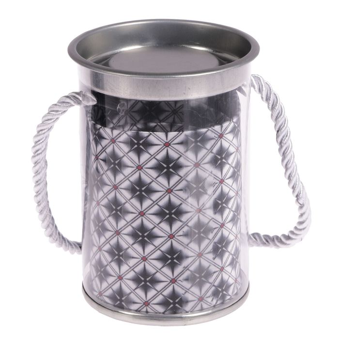 Галстук в металлическом тубусе "Моему герою"