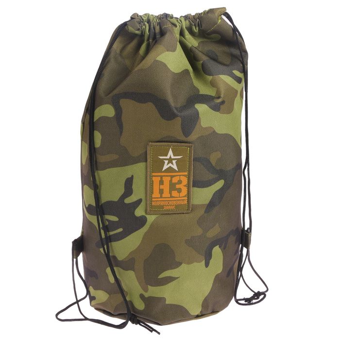 Сумка-мешок с нашивкой "НЗ", 26 х 37,5 см