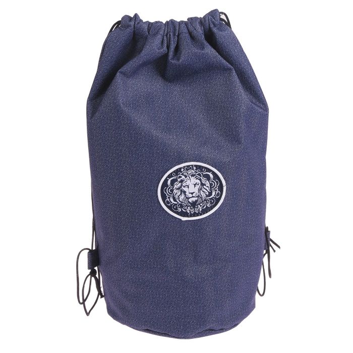 Сумка-мешок с нашивкой "Лев", 26 х 37,5 см