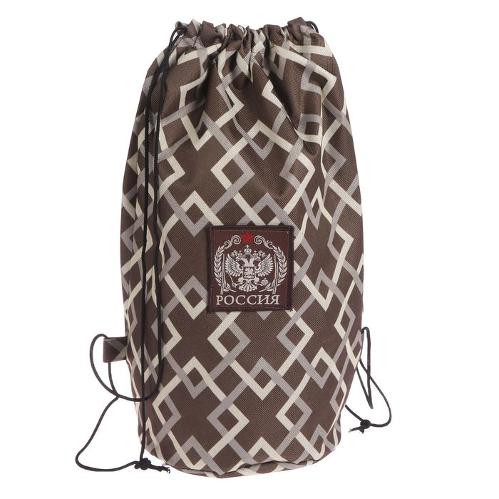 Сумка-мешок с нашивкой "Россия", 26 х 37,5 см