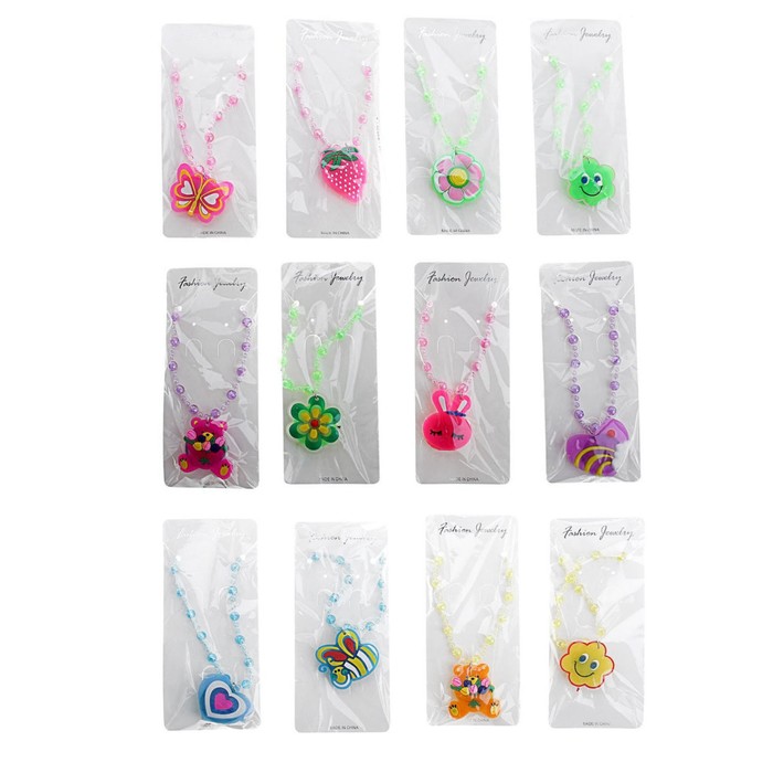 Подвеска в бусинку световая, ассорти