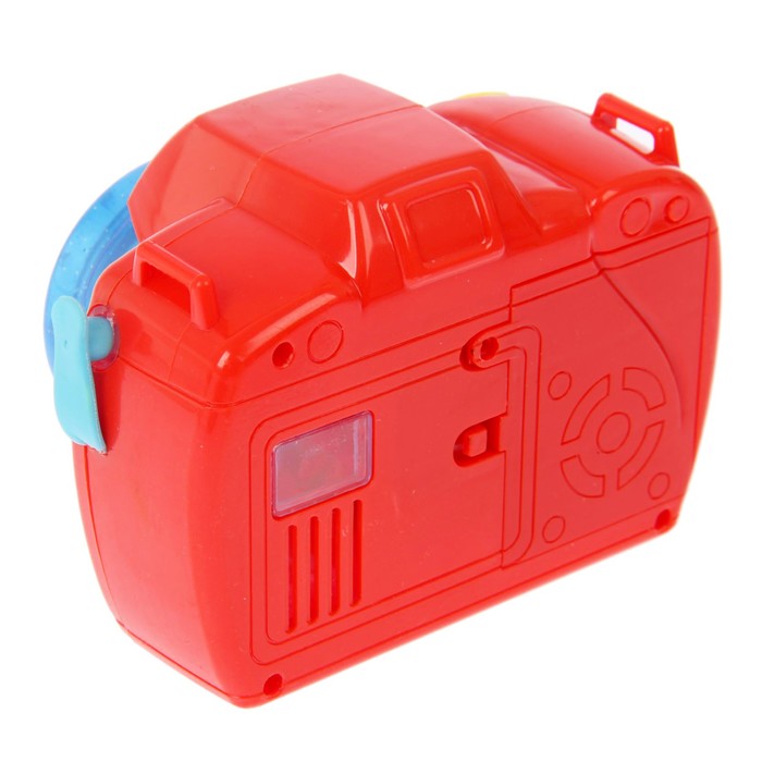 Генератор мыльных пузырей "Фотоаппарат", в наборе мыльный раствор