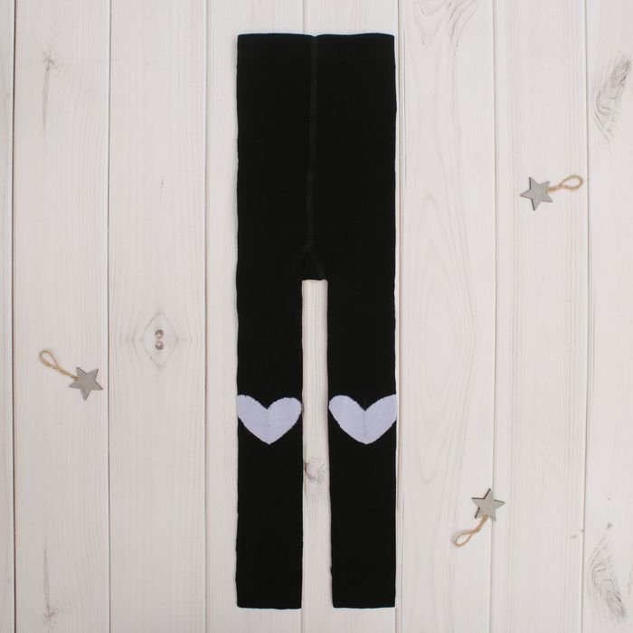 Леггинсы детские махровые Collorista "Сердце", 104-110 см, 4-5 лет