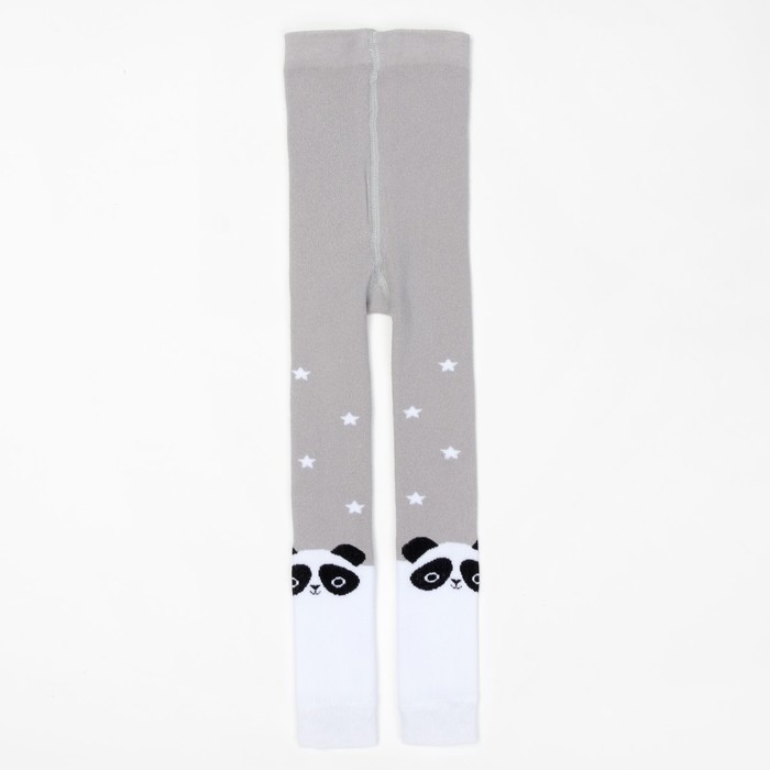 Леггинсы детские махровые Collorista "Панда", 92-98 см, 2-3 года