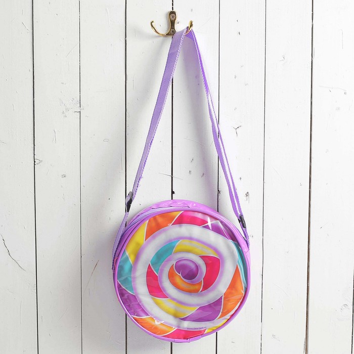 Сумочка детская "Конфетка", круглая, 15,5 см