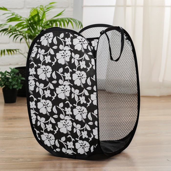 Корзина для игрушек "Цветы"