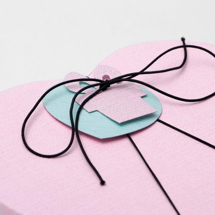 Набор коробок 3в1 "Сердце", розовый, 30 х 28 х 14 - 22 х 20 х 10 см