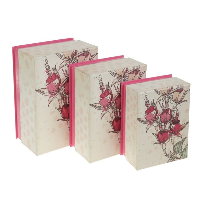 Набор коробок 3в1 "Весенний букет", 25 х 18 х 12 - 19 х 14 х 8 см