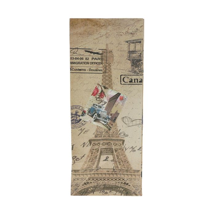 Пакет подарочный "Ретро автомобиль", люкс, 26 х 10 х 32 см