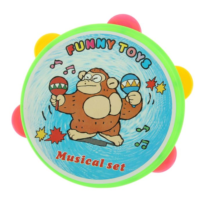 Бубен "Зверята" МИКС