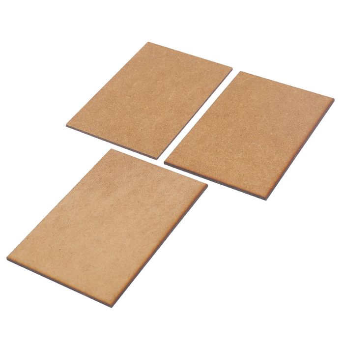 Декоративный элемент для творчества "Прямоугольник" набор 3 шт, 10х15 см (ДЕК-411)