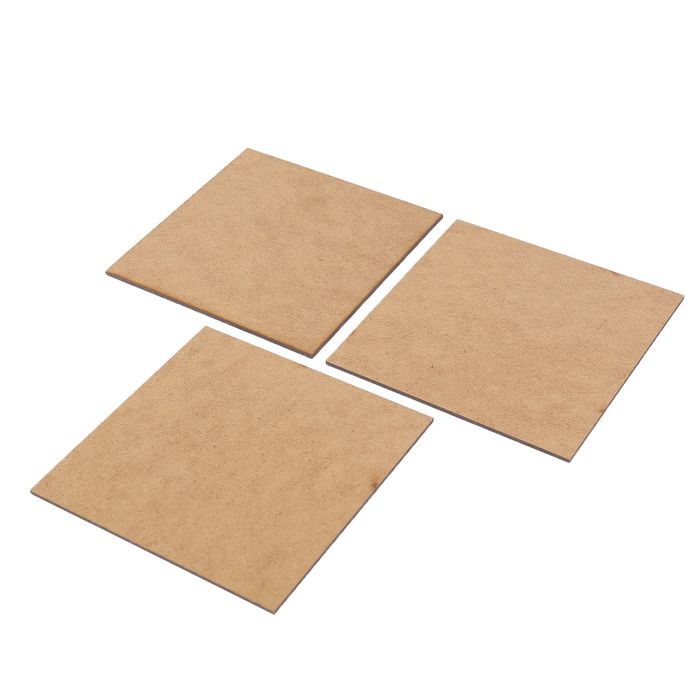 Декоративный элемент для творчества "Квадрат" набор 3 шт, 15х15 см (ДЕК-416)