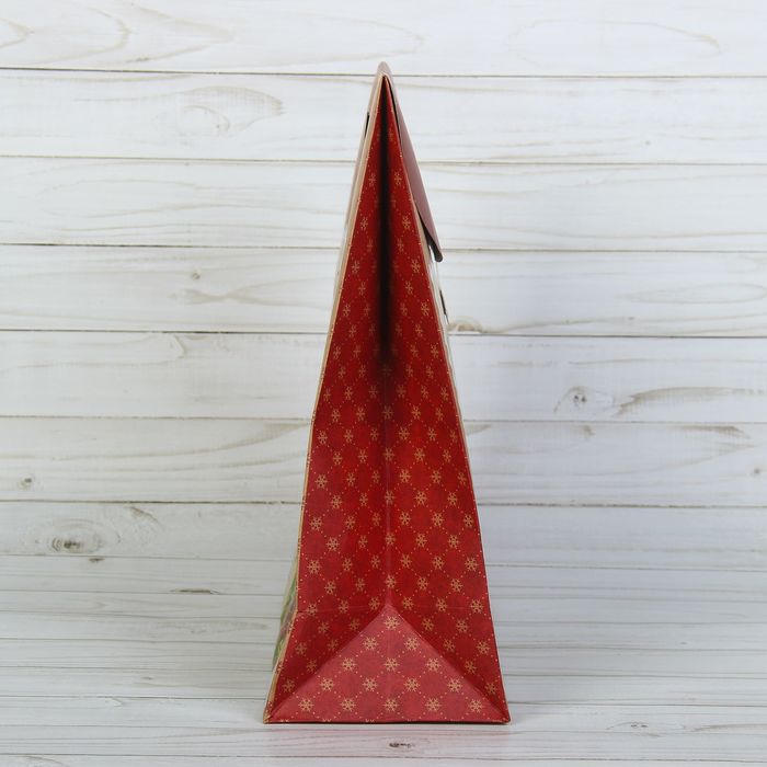 Пакет подарочный «Поздравляю!», 26 × 32 × 12 см