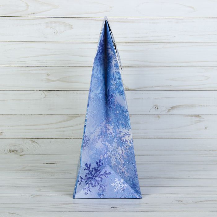 Пакет подарочный «Счастливого Нового Года и Рождества», 26 × 32 × 12 см