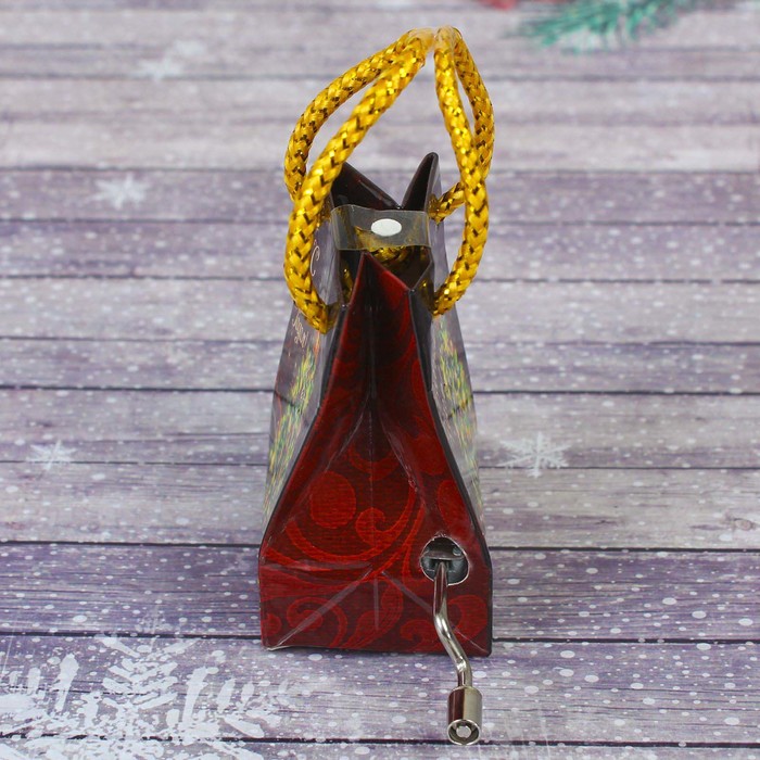 Шкатулка музыкальная "Новогодняя елка