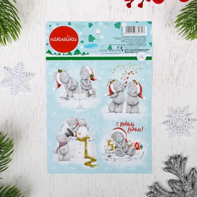 Наклейки детские "С Новым Годом!" , 11 х 16 см, Me To You