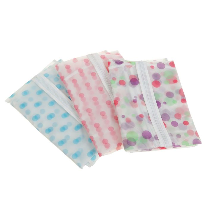 Чехол для одежды 60х130 см ЭВА "Геометрия", цвет МИКС