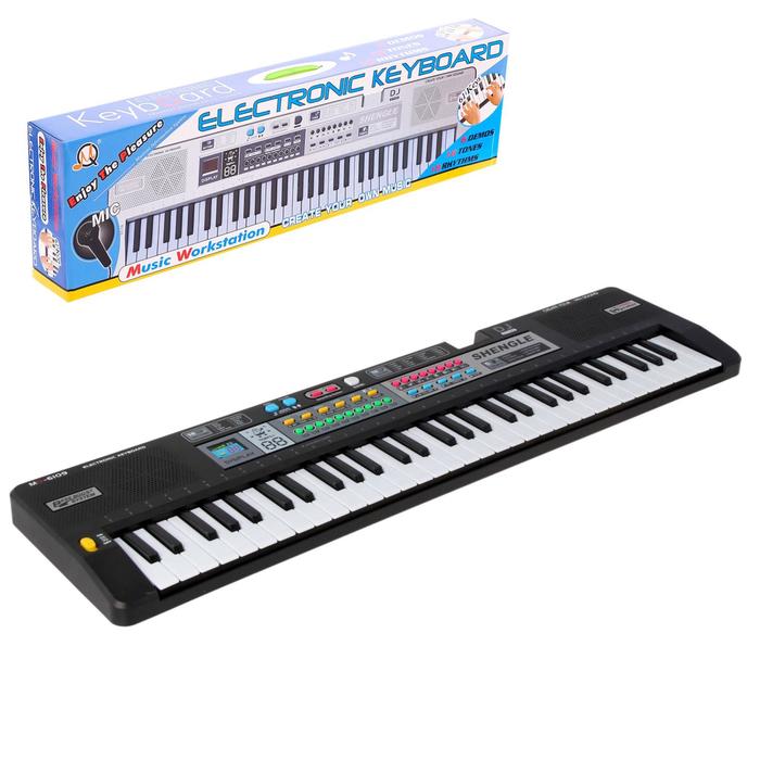 Синтезатор «Кантри», 61 клавиша, цвет чёрный