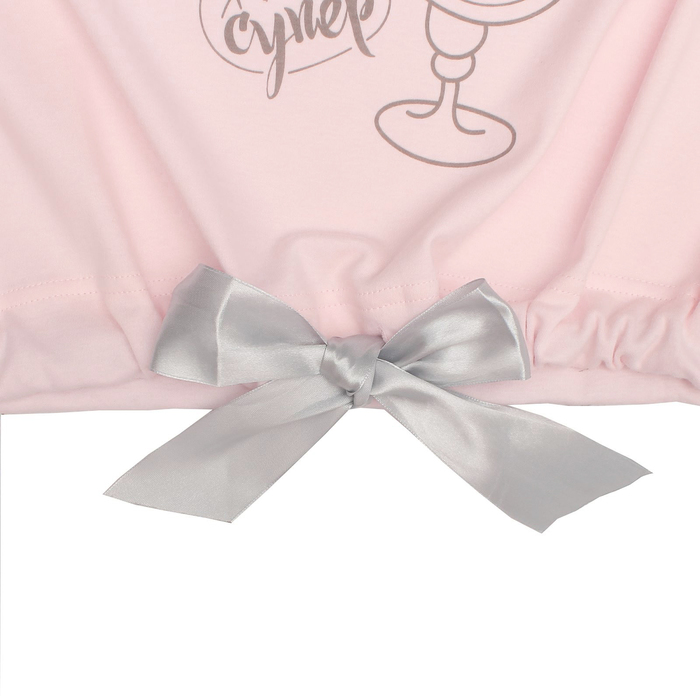 Толстовка женская KAFTAN "Sweet home", р-р 50-52, 100% хлопок