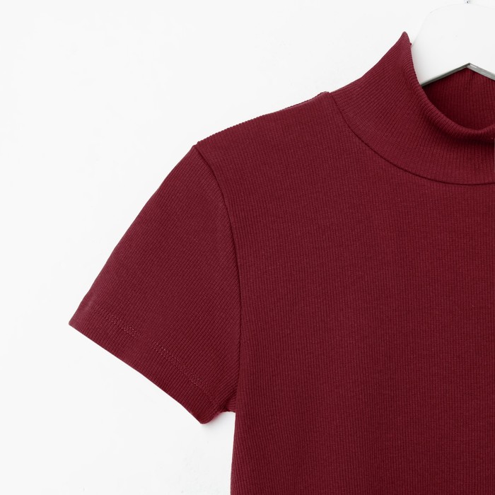 Туника женская KAFTAN, бордо, р-р 50-52, 100% хлопок