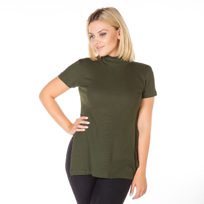 Туника женская KAFTAN, хаки, р-р 50-52, 100% хлопок