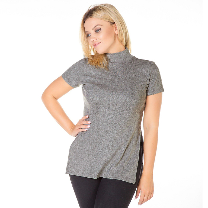 Туника женская KAFTAN, серый, р-р 42-44, 100% хлопок