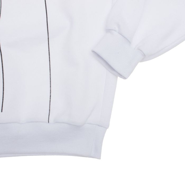 Толстовка женская KAFTAN "Новый год!",белый, р-р 42-44 100% хлопок