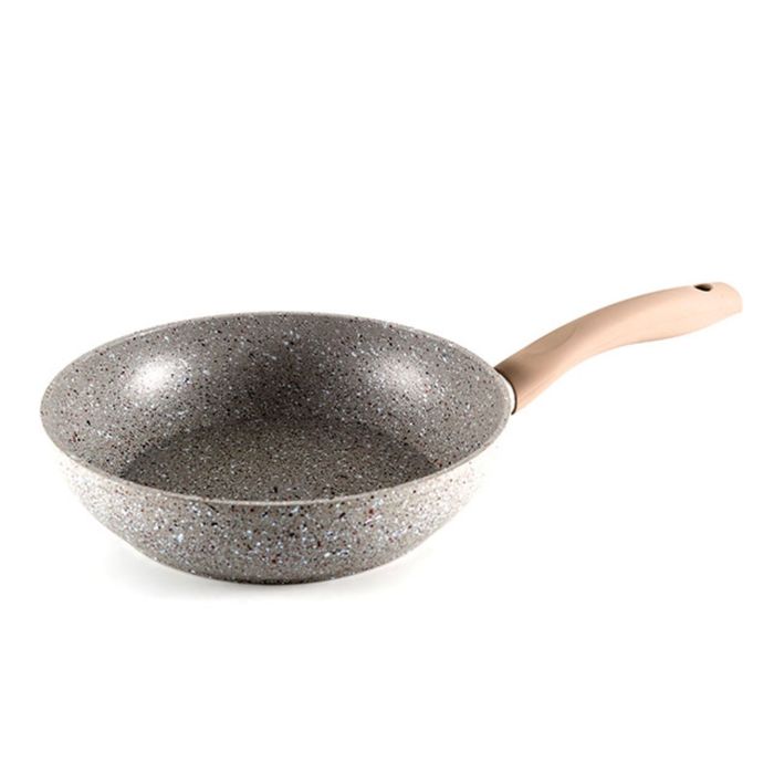 Сковорода Mabelle, 24 х 5 см, индукционное дно, с двухслойным антипригарным покрытием