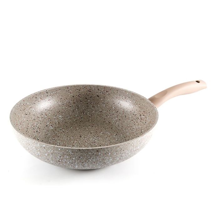 Сковорода-вок Mabelle, 28 х 7,5 см, индукционное дно, с двуслойным антипригарным покрытием