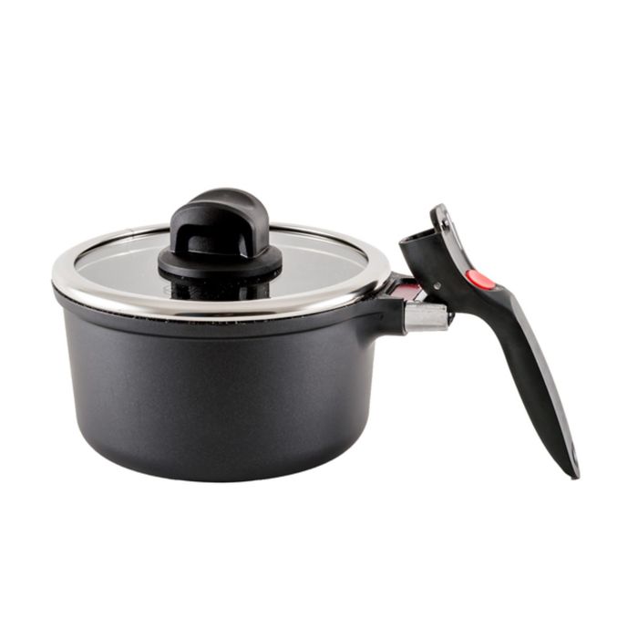 Ковш Beryl, 2 л, 18 х 10 см, антипригарное мраморное покрытие, съемная ручка, индукционное дно