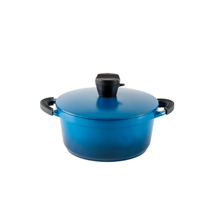 Кастрюля с крышкой Tera, съемные ручки, антипригарное покрытие класса премиум, 20 х 9,5 см