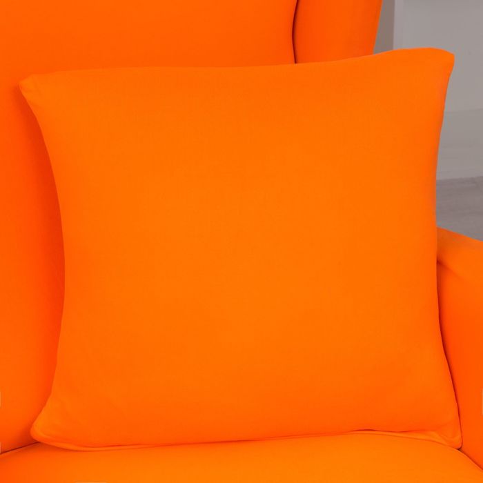 Чехол для мягкой мебели в детскую Collorista на кресло, наволочка 40х40 см в подарок, оранжевый