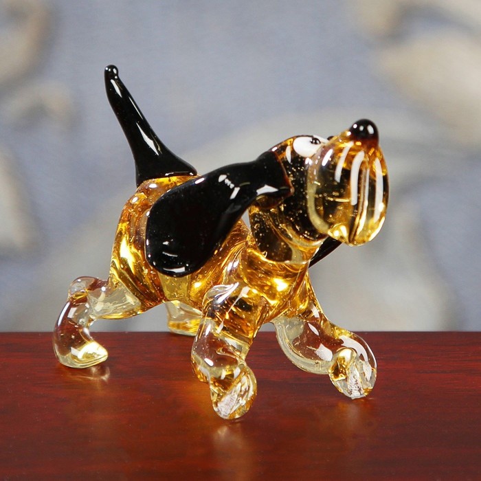 Сувенир из стекла миди "Утка", микс, 7 х 3,5 х 5 см