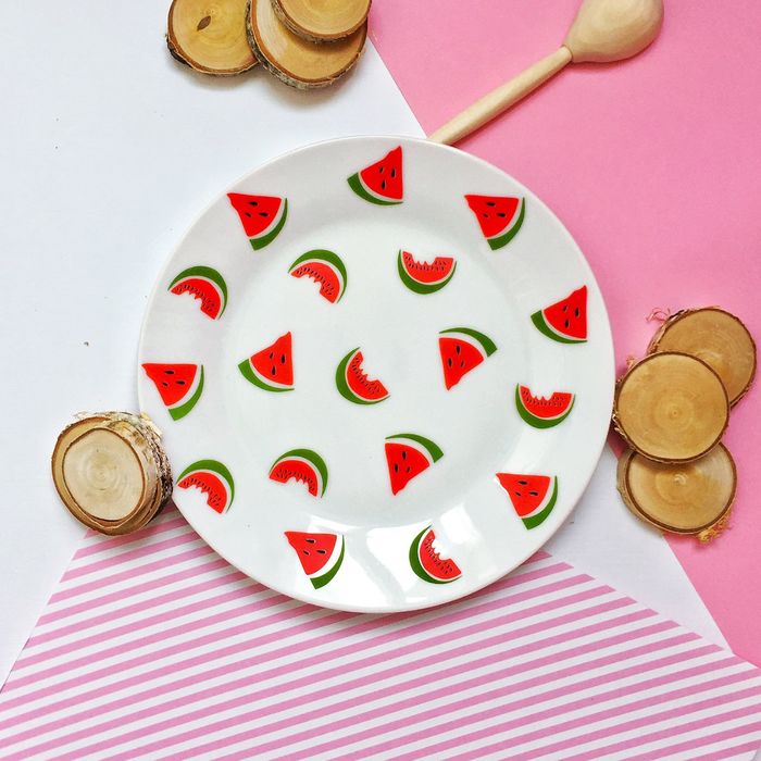 Тарелка 20 см "Арбуз"