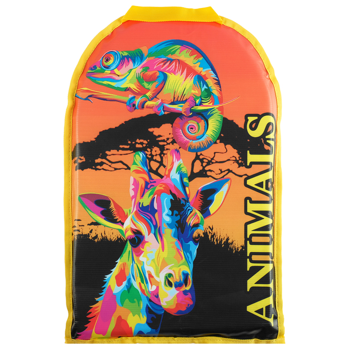 Санки-ледянки мягкие, 0,6х0,4х 0,04 м, 14-120 ТП, микс