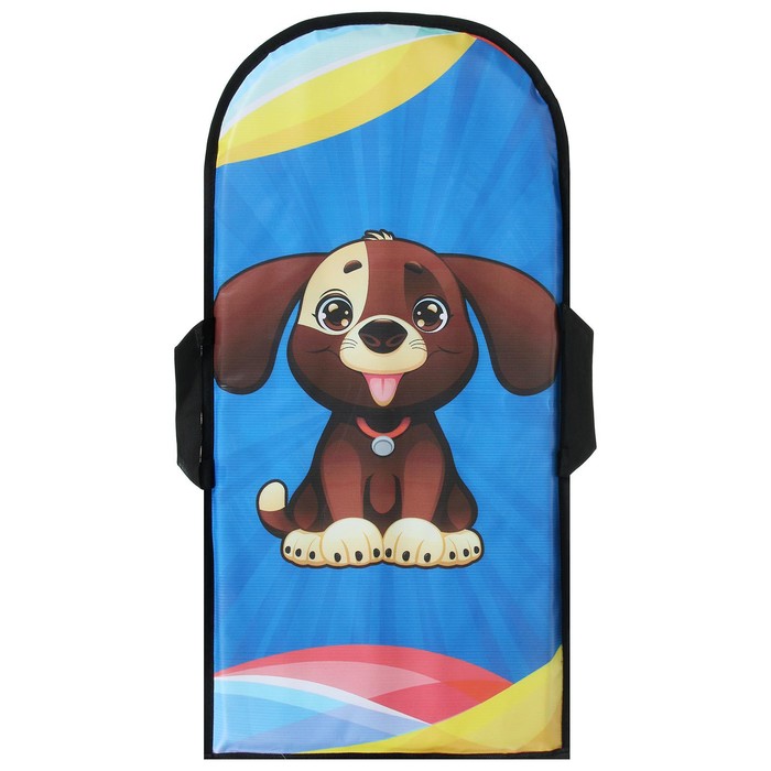 Санки-ледянки мягкие 0,8х0,45х0,04 м, 14-117 ТП, микс