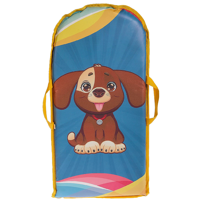 Санки-ледянки мягкие 0,8х0,45х0,04 м, 14-117 ТП, микс