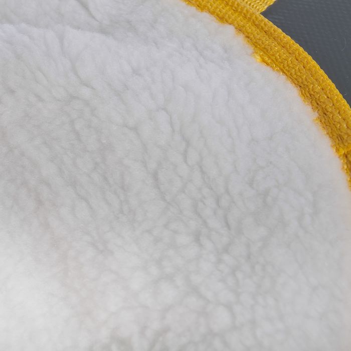 Тюбинг-ватрушка, ф 1,05 м, меховое сиденье, цвета микс