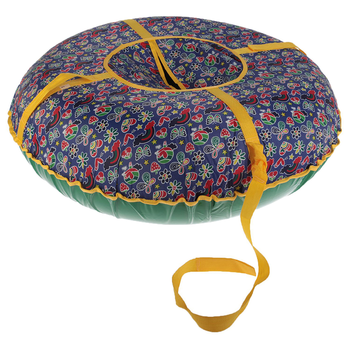 Тюбинг - ватрушка 15-200 Р, ф 1,2 м, микс