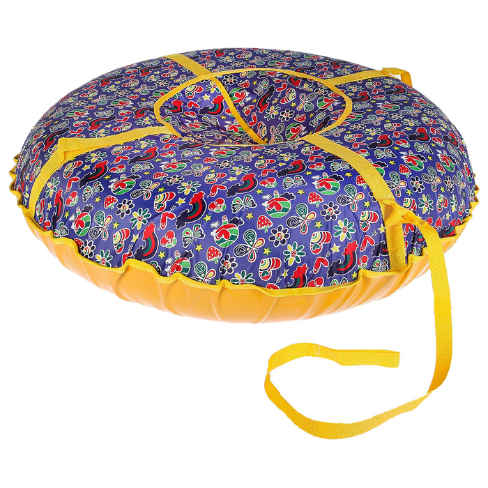 Тюбинг - ватрушка 15-200 Р, ф 1,2 м, микс