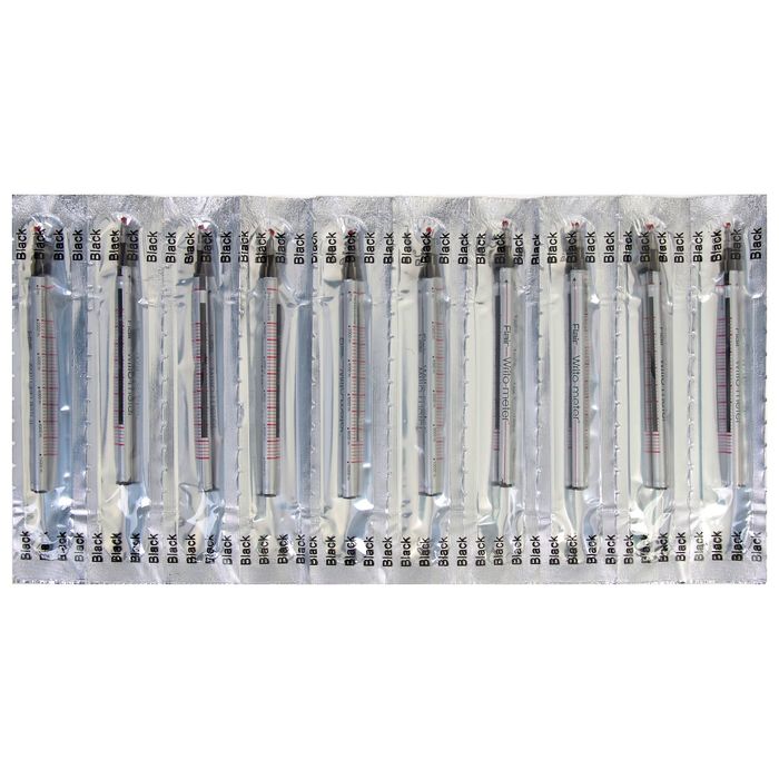 Стержень шариковый 120 мм Flair 0.5 мм для ручки WRITO-METR (F-871, F-743) пластик, чёрный