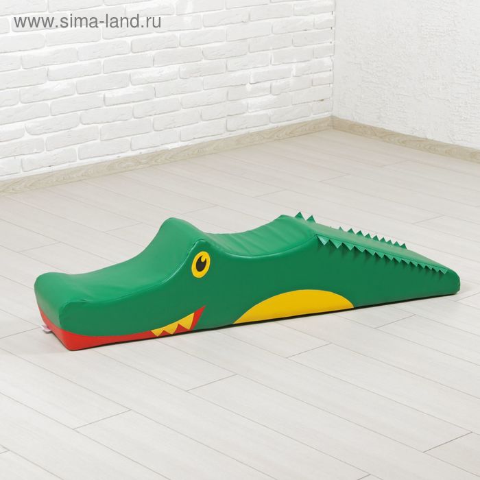Мягкая контурная игрушка Крокодил игрушка мягкая вязаная крокодил