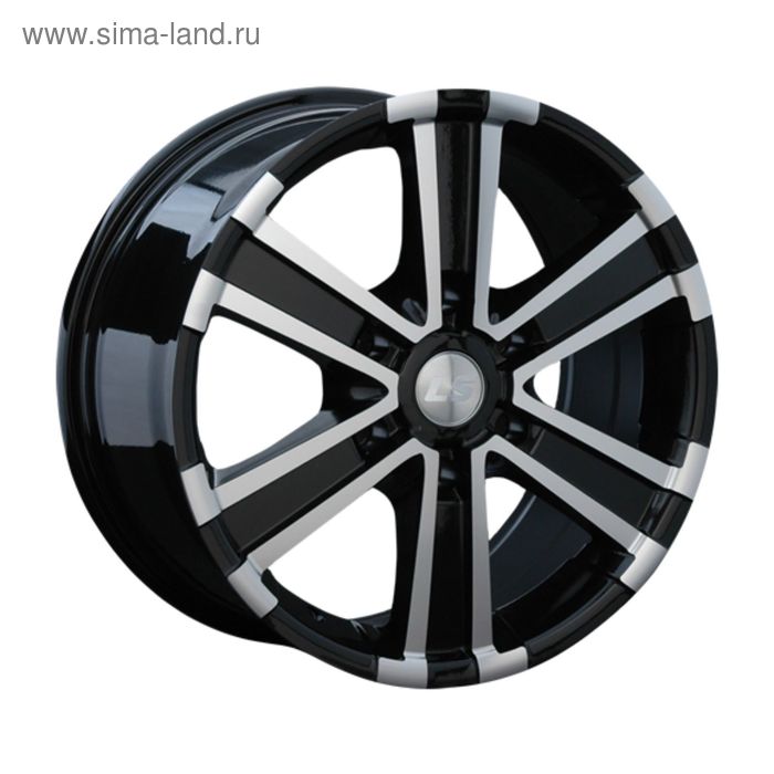 фото Диск литой ls 132 7,5x17 6x139,7 et38 d67,1 bkf (s000886) ls wheels