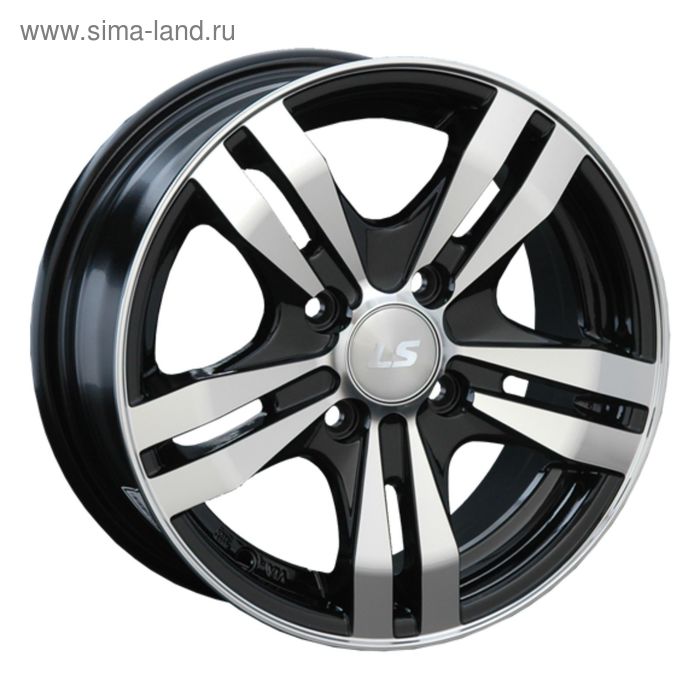 фото Диск литой ls 142 6,5x15 5x100 et38 d73,1 bkf (s008057) ls wheels