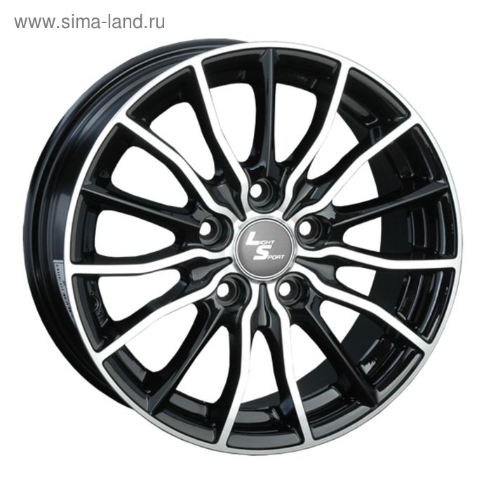 фото Диск литой ls 277 6,5x15 5x112 et45 d57,1 bkf (s020463) ls wheels