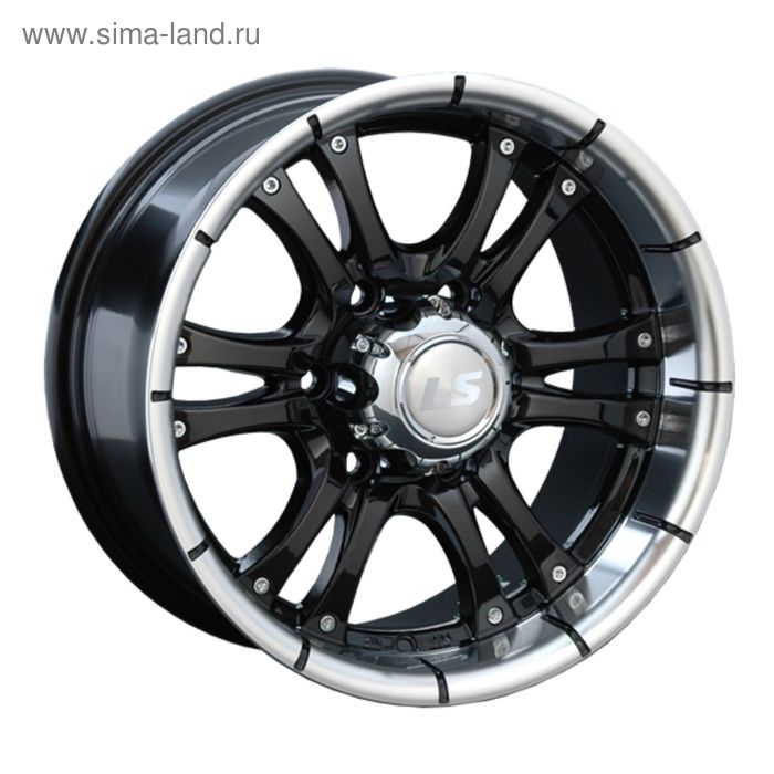 фото Диск литой ls 161 8x16 6x139,7 et10 d93,1 bkl (s009287) ls wheels