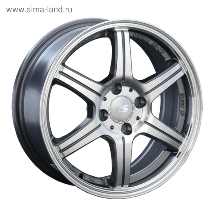 фото Диск литой ls 176 6,5x16 5x100 et48 d56,1 gmf (s019361) ls wheels