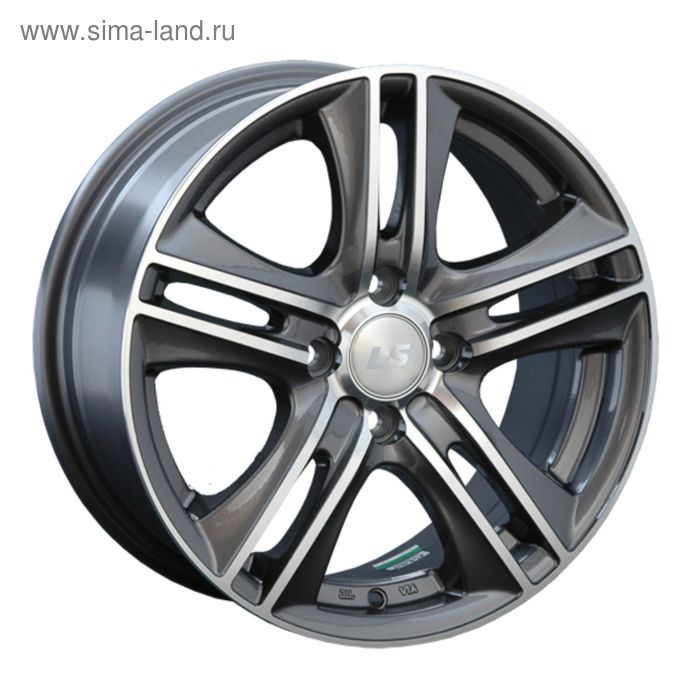 фото Диск литой ls 191 6,5x15 5x100 et43 d57,1 gmf (s012696) ls wheels