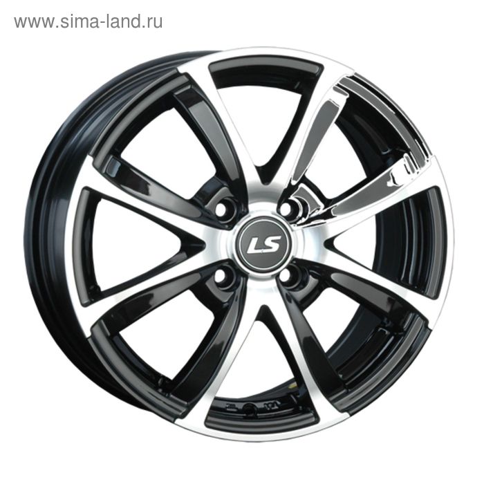 фото Диск литой ls 313 7x17 4x100 et45 d60,1 bkf (s042002) ls wheels